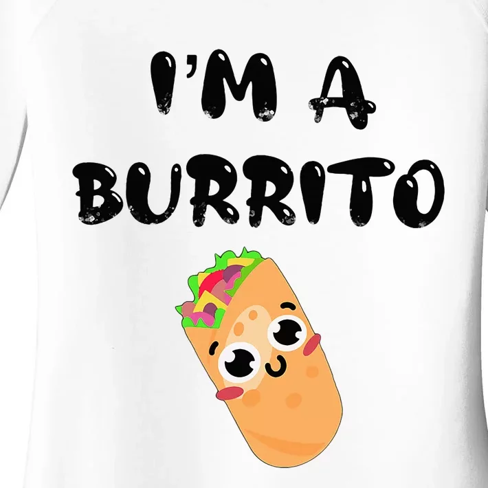 I’M A Burrito Women's Perfect Tri Tunic Long Sleeve Shirt