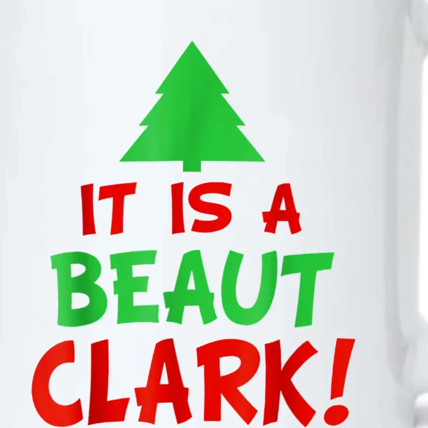 It's A Beaut Clark Christmas Tree Black Color Changing Mug