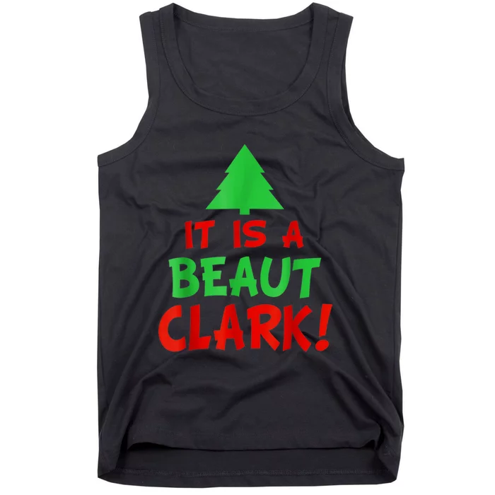 It's A Beaut Clark Christmas Tree Tank Top