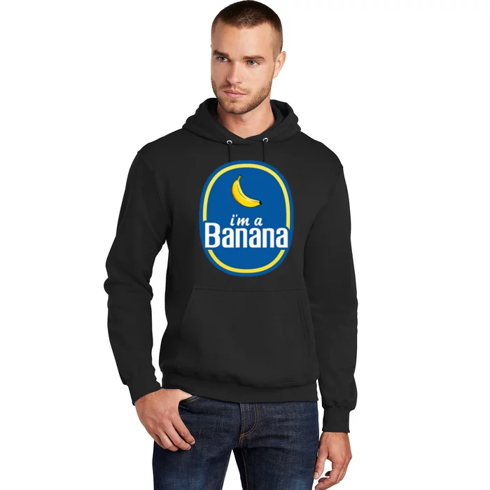 IM A Banana Costume Halloween Fruit Sticker Hoodie