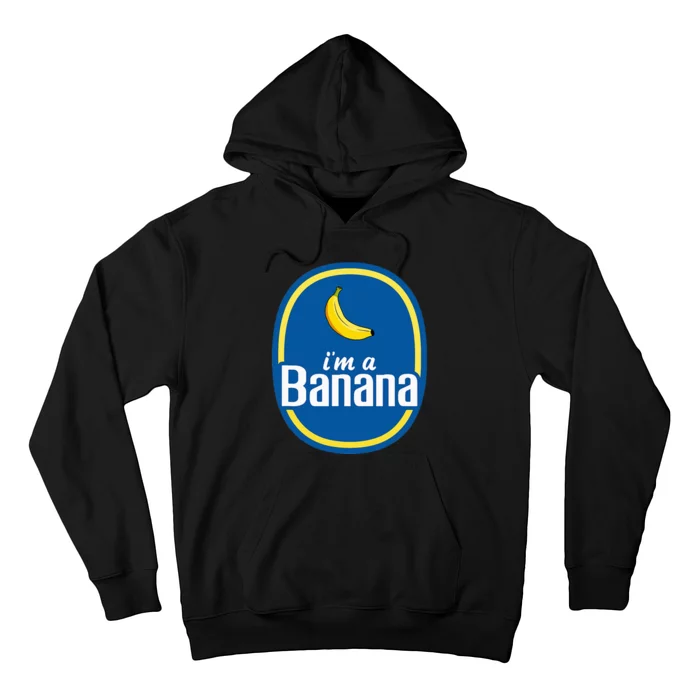 IM A Banana Costume Halloween Fruit Sticker Hoodie