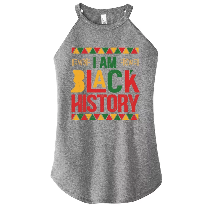 I Am Black History Juneteenth Great Gift Women’s Perfect Tri Rocker Tank