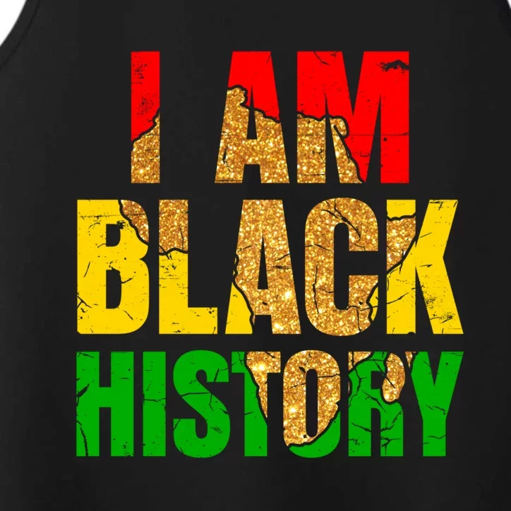 I Am Black History Juneteenth Black Pride And Culture Gift Performance Tank