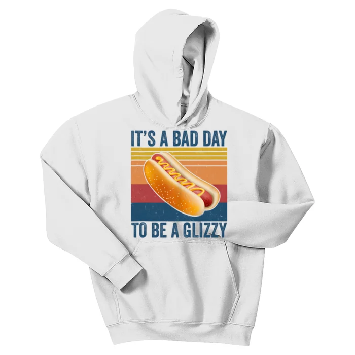 It’s A Bad Day To Be A Glizzy Vintage Kids Hoodie