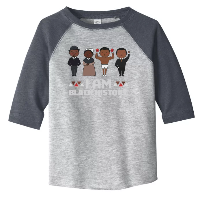 I Am Black History Future Melanin King Black Magic Gift Toddler Fine Jersey T-Shirt