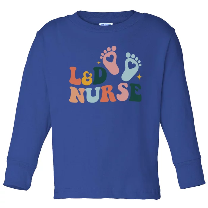 Its A Beautiful Day In The Laborhood Both Side Print Gift Toddler Long Sleeve Shirt