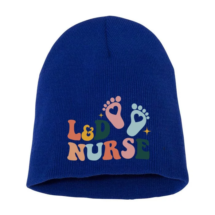 Its A Beautiful Day In The Laborhood Both Side Print Gift Short Acrylic Beanie