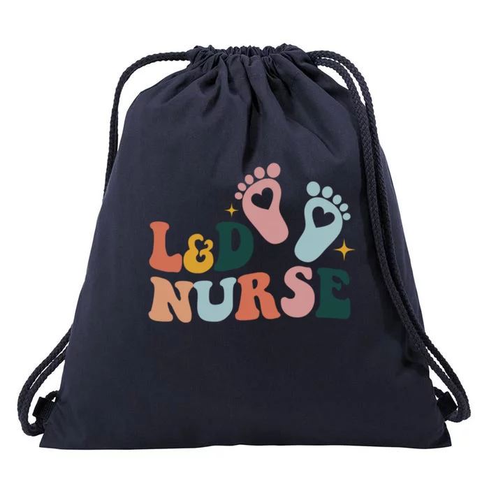 Its A Beautiful Day In The Laborhood Both Side Print Gift Drawstring Bag