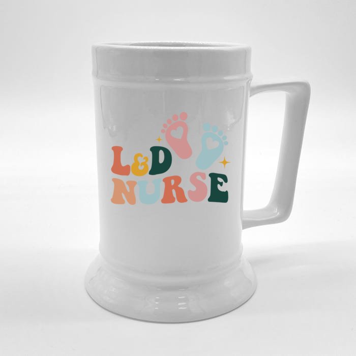 Its A Beautiful Day In The Laborhood Both Side Print Gift Front & Back Beer Stein