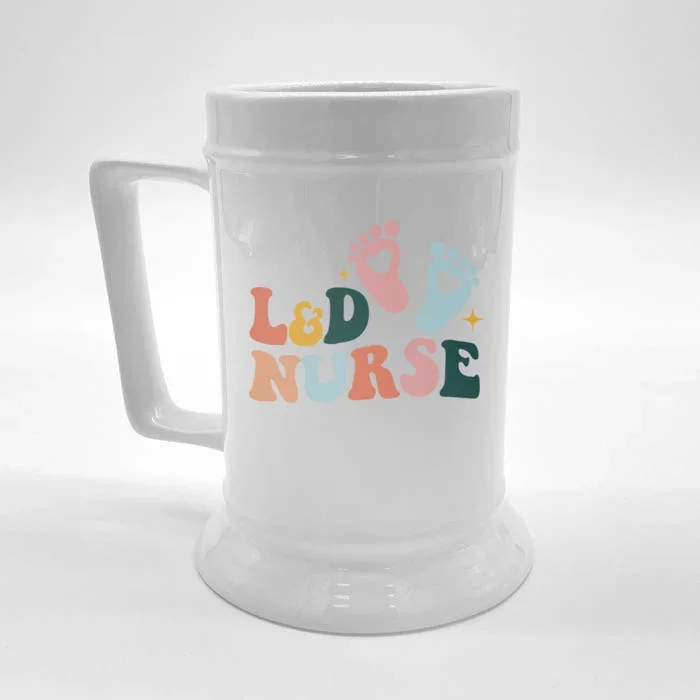 Its A Beautiful Day In The Laborhood Both Side Print Gift Front & Back Beer Stein