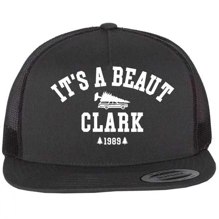 Its A Beaut Clark Griswold Flat Bill Trucker Hat