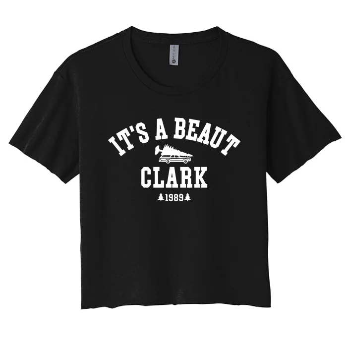 Its A Beaut Clark Griswold Women's Crop Top Tee