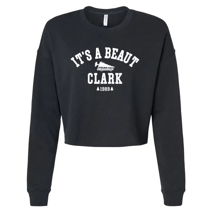 Its A Beaut Clark Griswold Cropped Pullover Crew