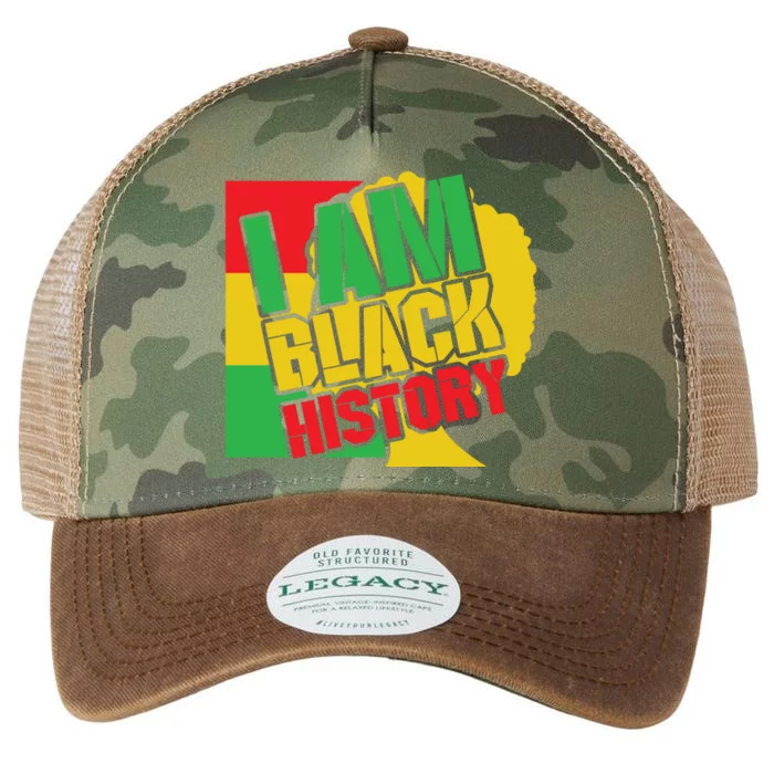 I Am Black History Month African American Pride Celebration Legacy Tie Dye Trucker Hat