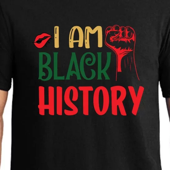 I Am Black History Month African American Pride Celebration Pajama Set