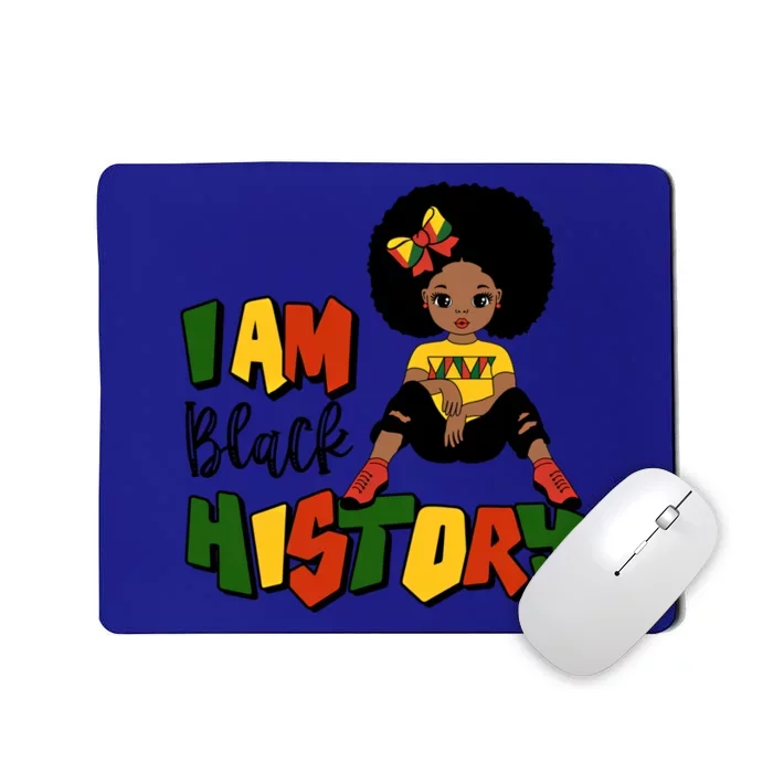 I Am Black History Month Black Melanin Gift Mousepad