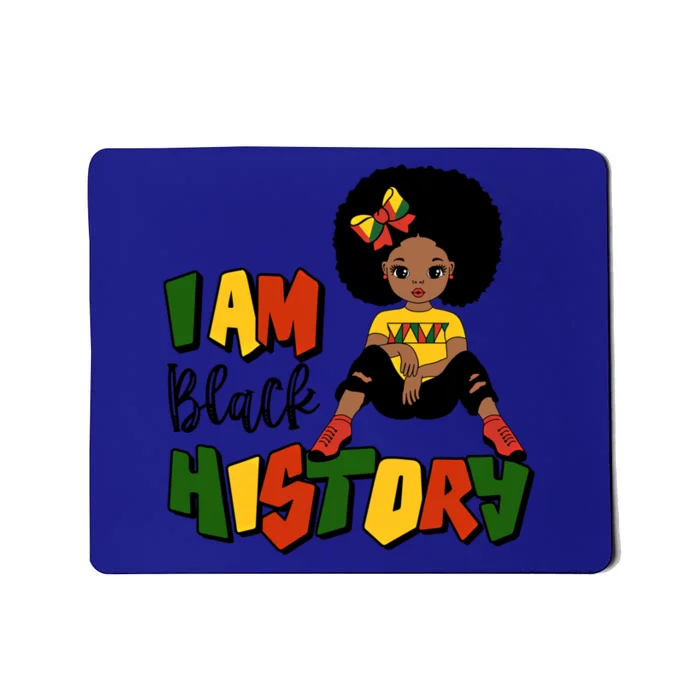 I Am Black History Month Black Melanin Gift Mousepad