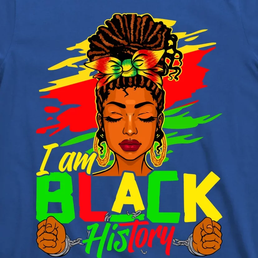 I Am Black History Month African American Juneteenth Gift T-Shirt