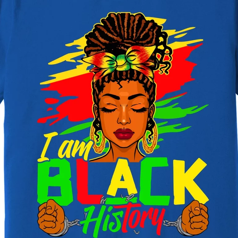 I Am Black History Month African American Juneteenth Gift Premium T-Shirt