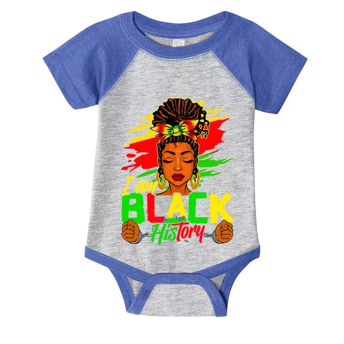 I Am Black History Month African American Juneteenth Gift Infant Baby Jersey Bodysuit