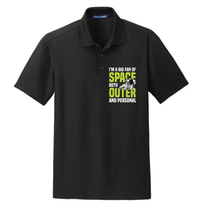 I'm A Big Fan Of Space Both Outer And Personal Dry Zone Grid Performance Polo