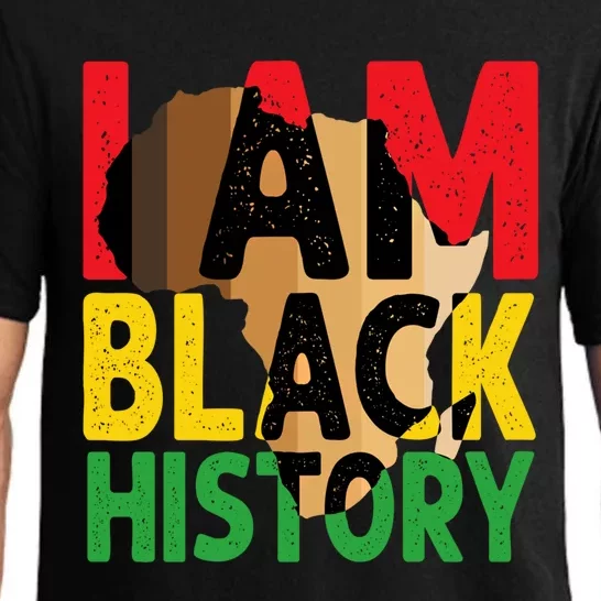 I Am Black History Month Celebration African American Pride Cool Gift Pajama Set