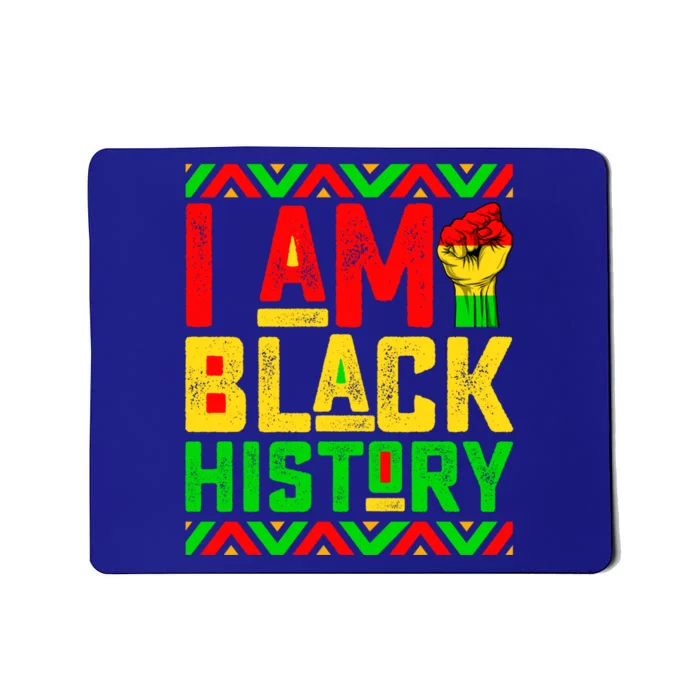 I Am Black History Month Pink And Green Juneteenth Cute Gift Mousepad