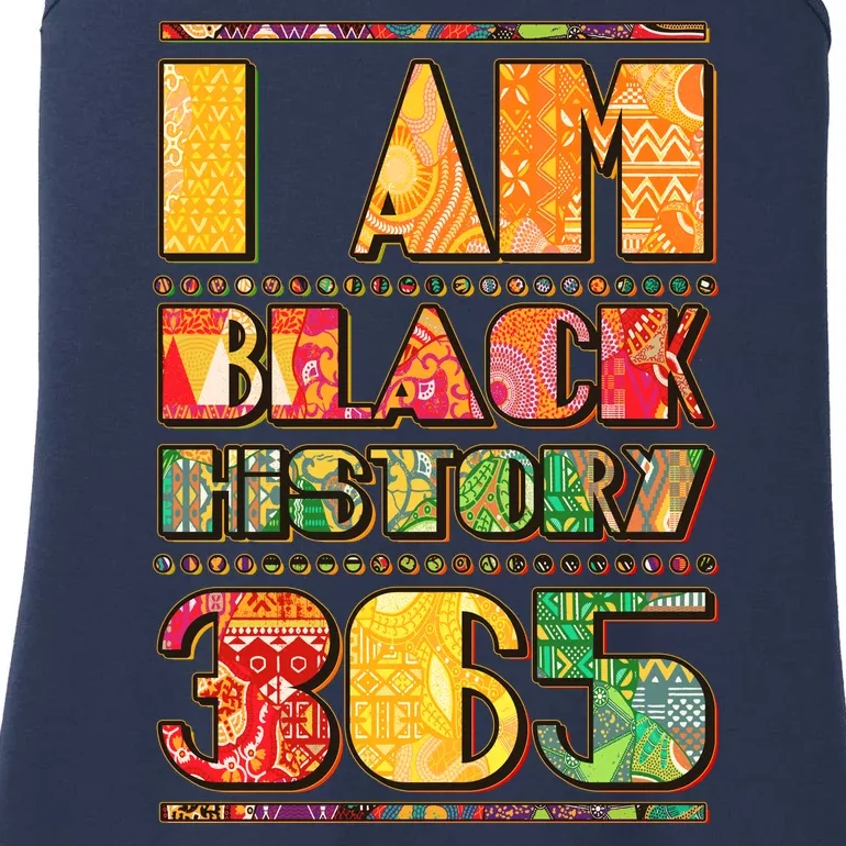 I Am Black History 365 Ladies Essential Tank