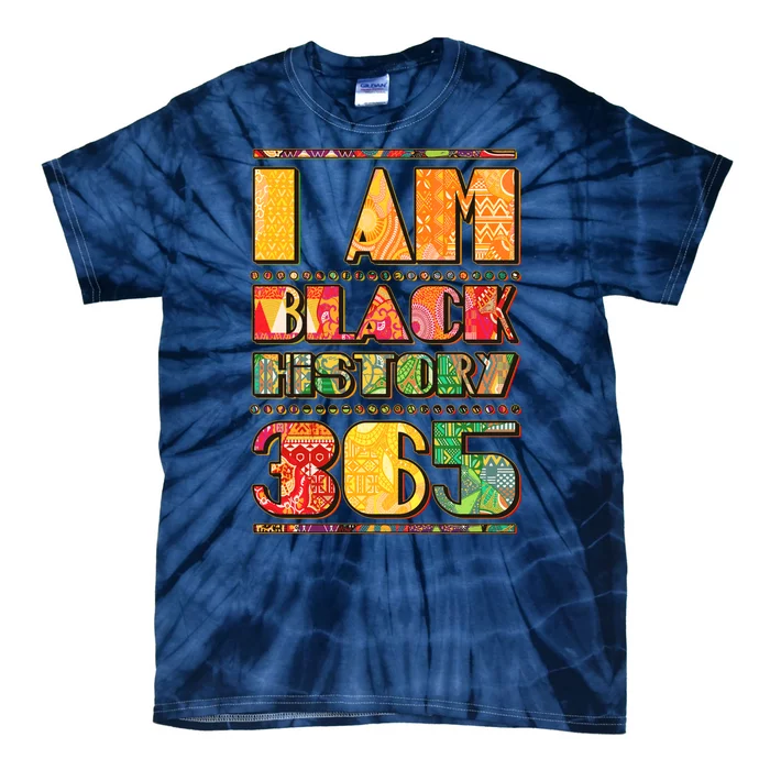 I Am Black History 365 Tie-Dye T-Shirt