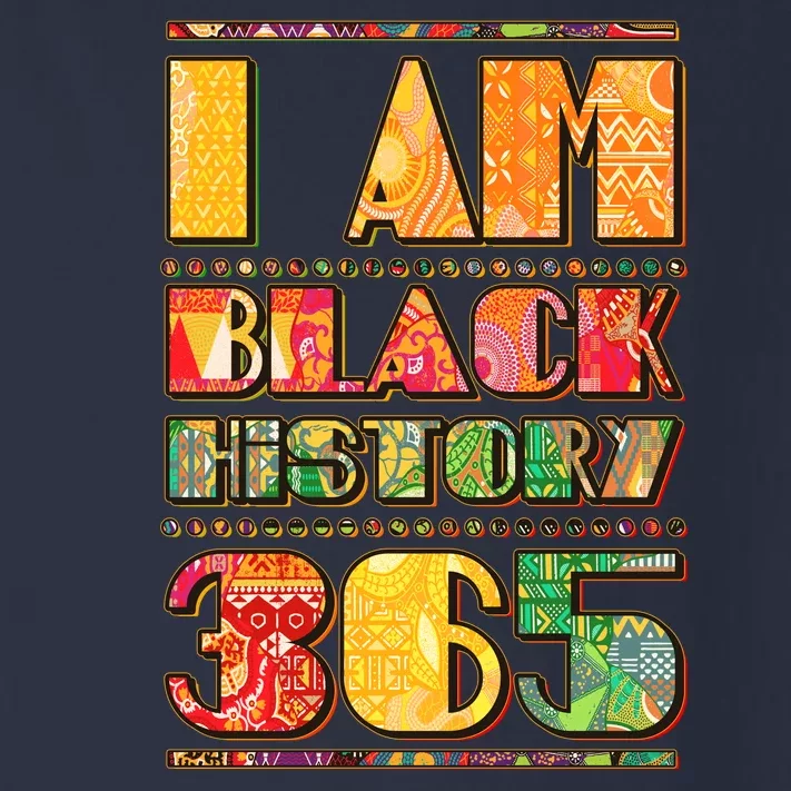 I Am Black History 365 Toddler Long Sleeve Shirt