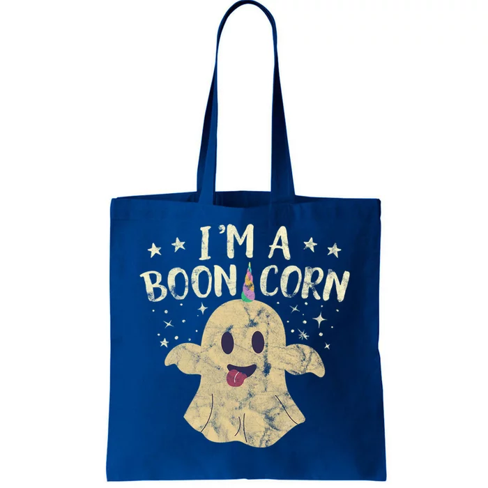 Im A Boonicorn Funny Ghost Unicorn Halloween Gift Tote Bag