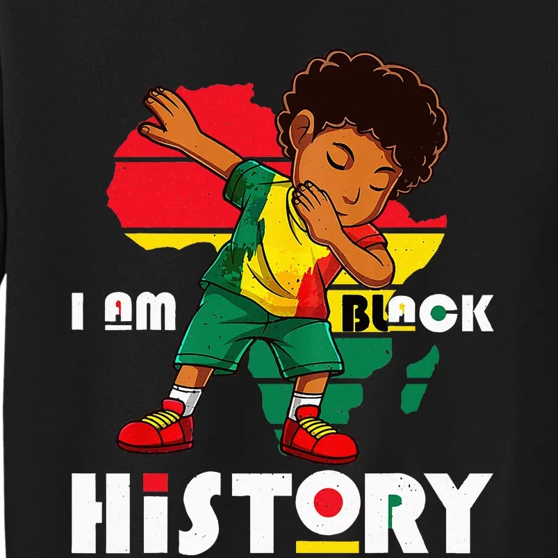 I Am Black History Month Afro African American Sweatshirt