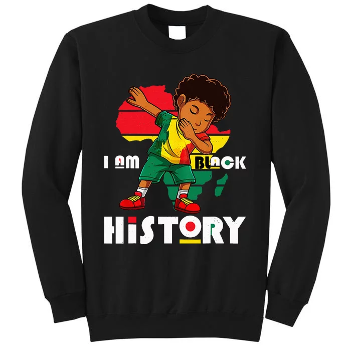 I Am Black History Month Afro African American Sweatshirt