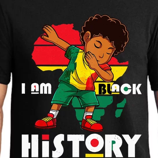 I Am Black History Month Afro African American Pajama Set