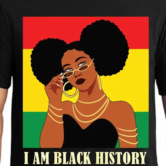 I Am Black History Educated Queen African American Women Pajama Set