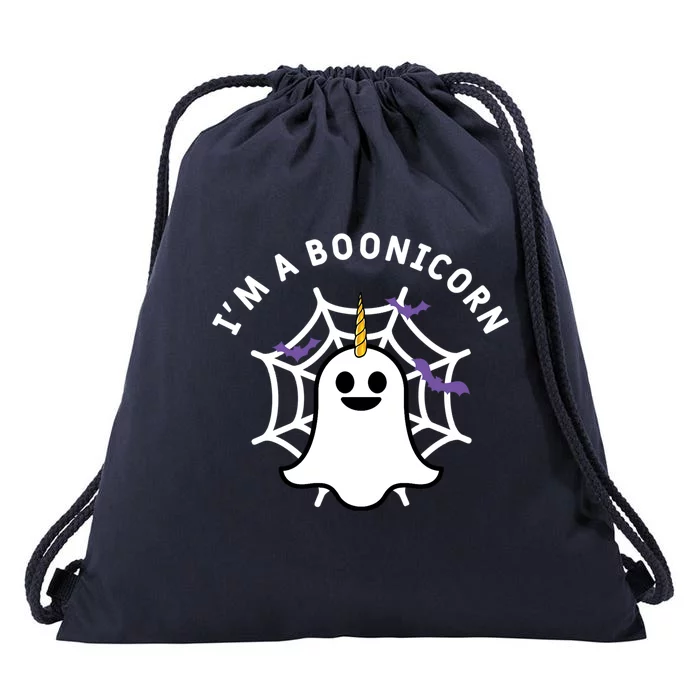 Im A Boonicorn Funny Unicorn Ghost Gift Drawstring Bag