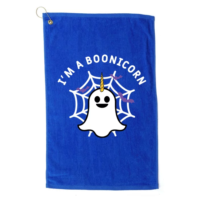 Im A Boonicorn Funny Unicorn Ghost Gift Platinum Collection Golf Towel