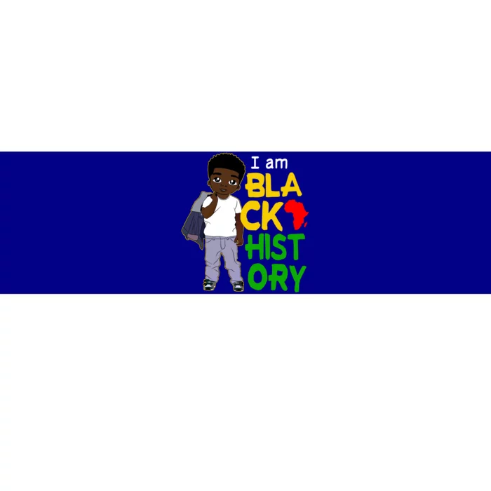 I Am Black History Gift I Am African American Great Gift Bumper Sticker