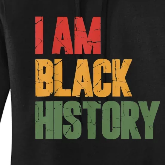 I Am Black History Women's Pullover Hoodie