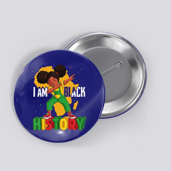 I Am Black History Women Black History Month Button