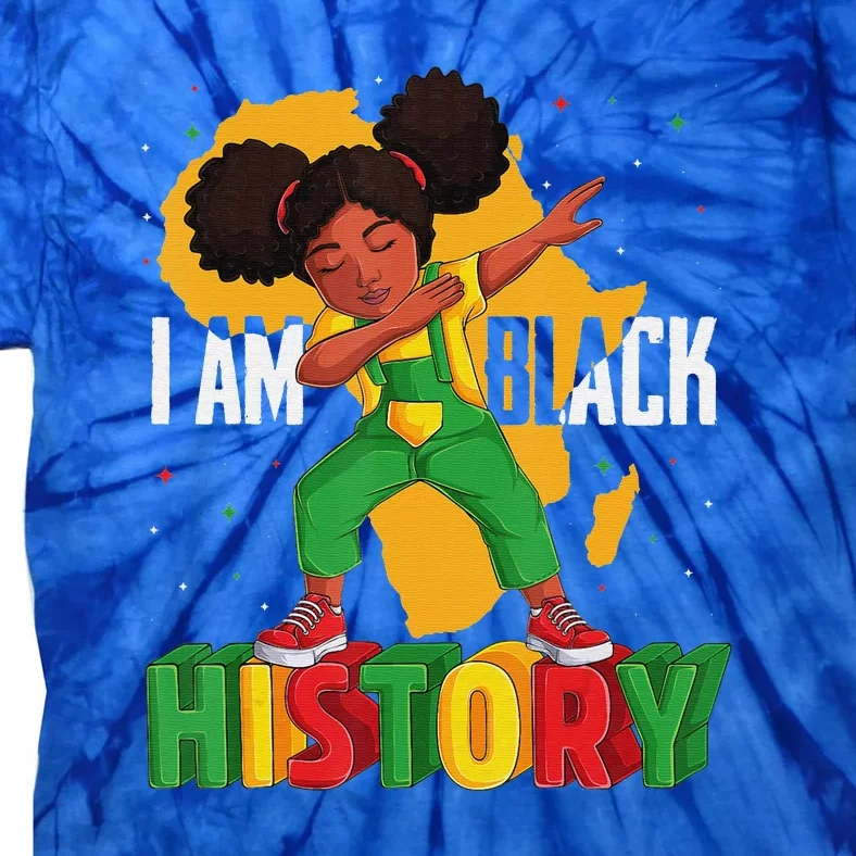 I Am Black History Women Black History Month Tie-Dye T-Shirt