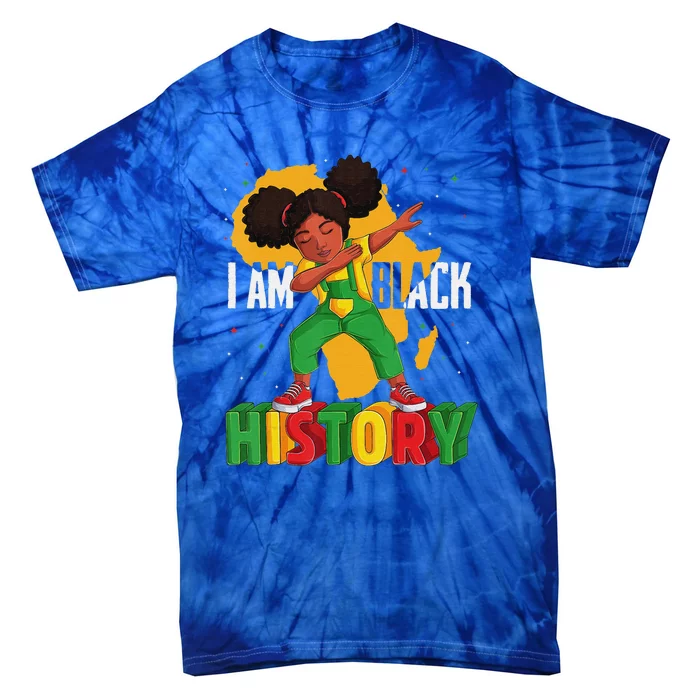 I Am Black History Women Black History Month Tie-Dye T-Shirt