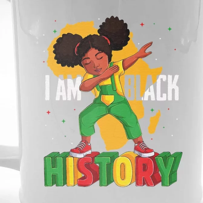 I Am Black History Women Black History Month Front & Back Beer Stein