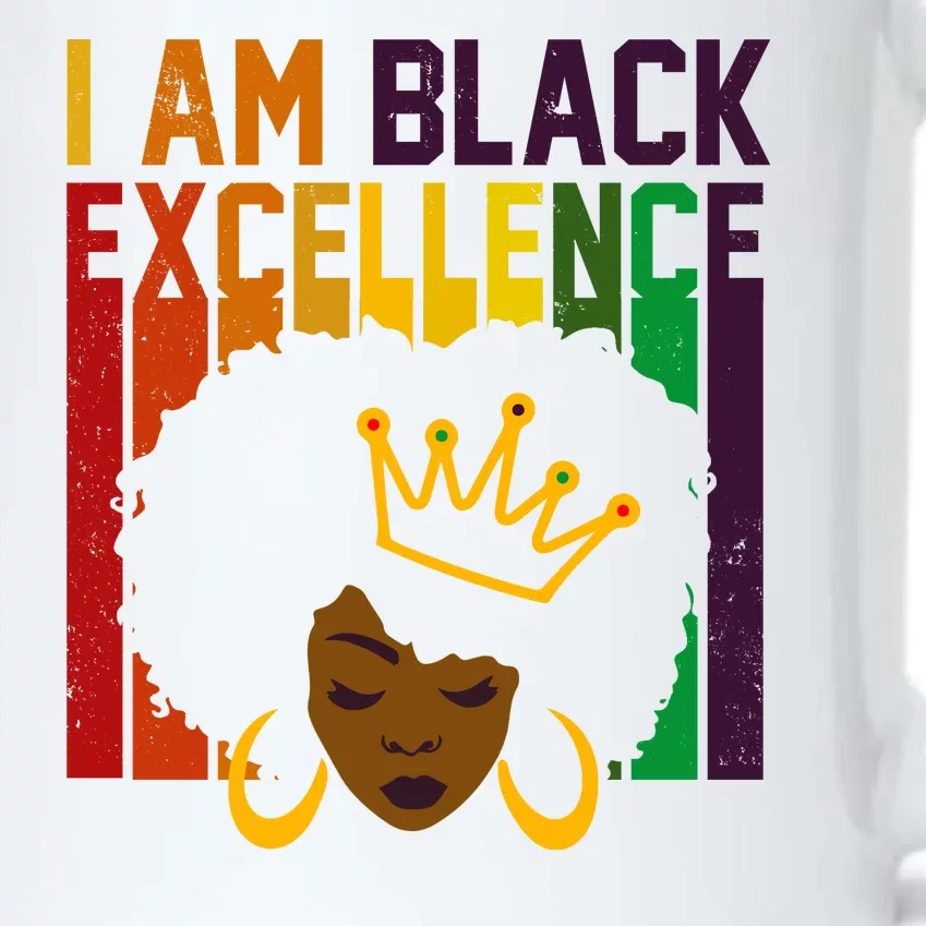 I Am Black Excellence Black Color Changing Mug