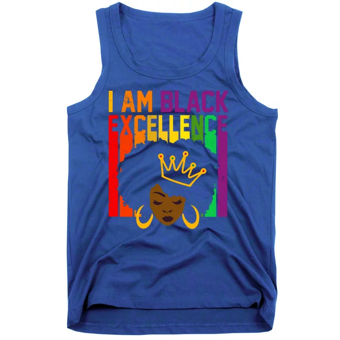 I Am Black Excellence Tank Top