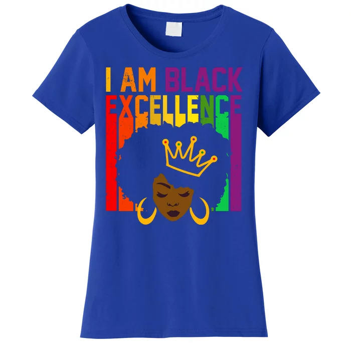 I Am Black Excellence Women's T-Shirt