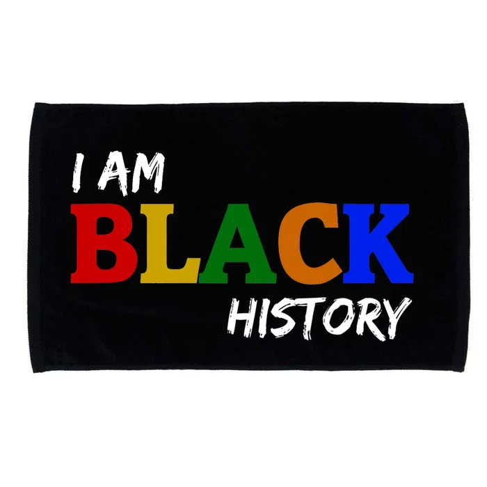 I Am Black History , Black History Month Microfiber Hand Towel