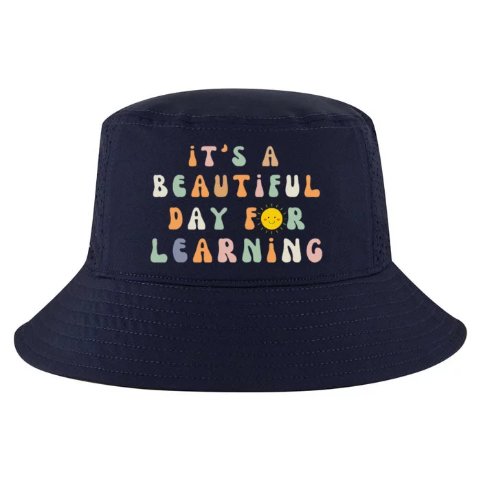 ItS A Beautiful Day For Learning Back To School Teacher Cool Comfort Performance Bucket Hat