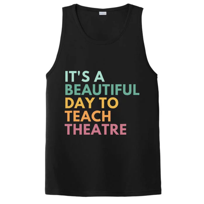 ItS A Beautiful Day Teach Theatre Drama Teacher Performance Tank