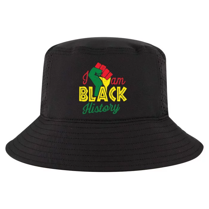 I Am Black History Month African American Pride Celebration Cool Comfort Performance Bucket Hat